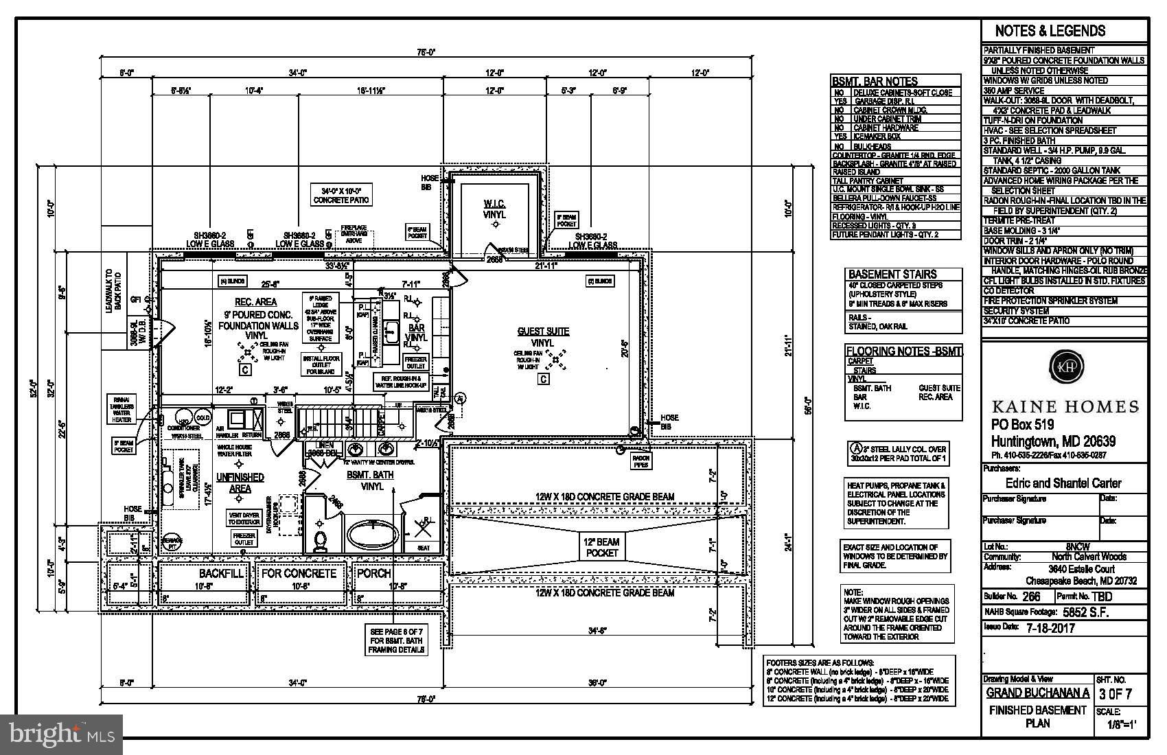 NORTH CALVERT WOODS - Residential