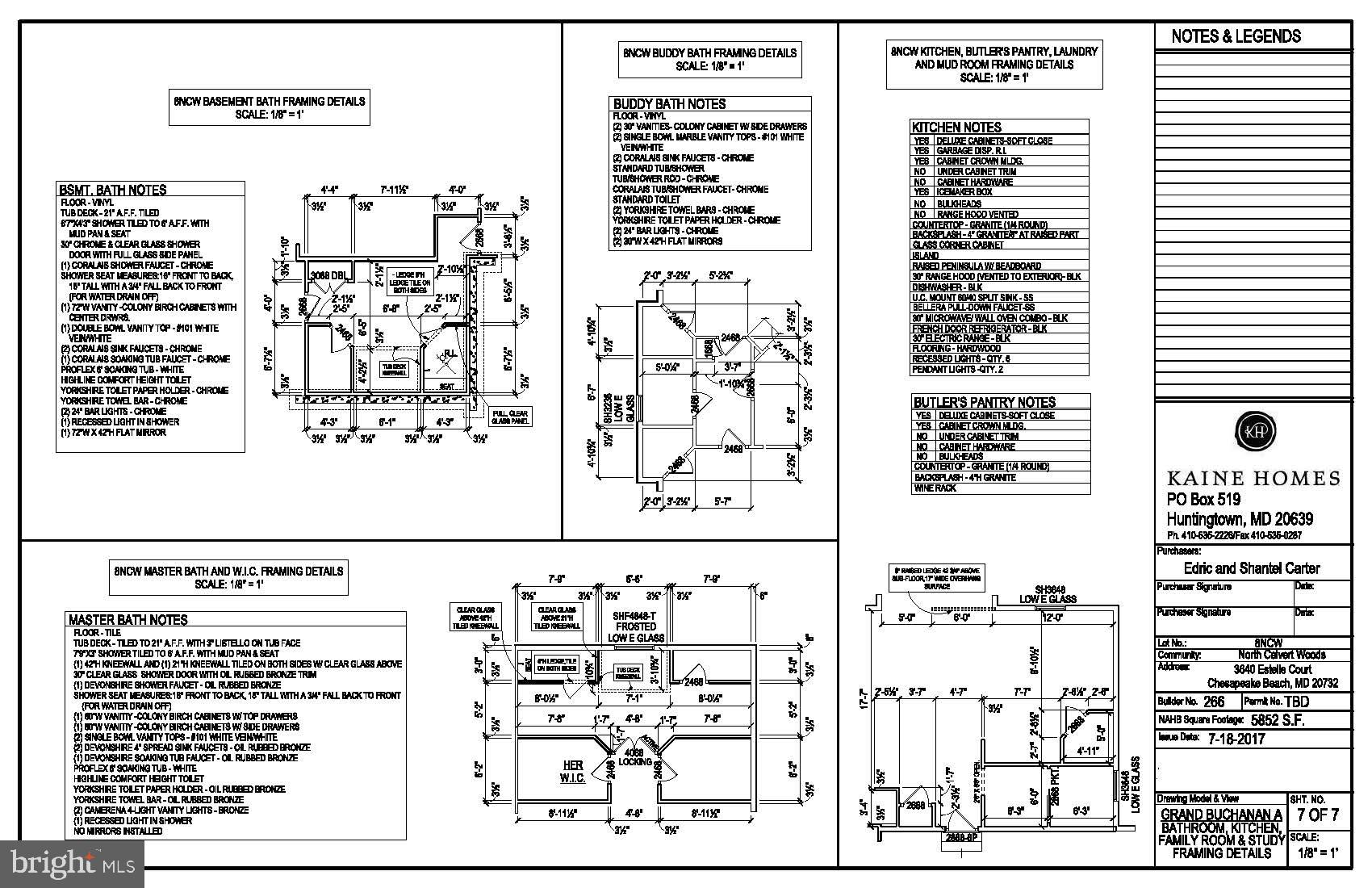 NORTH CALVERT WOODS - Residential