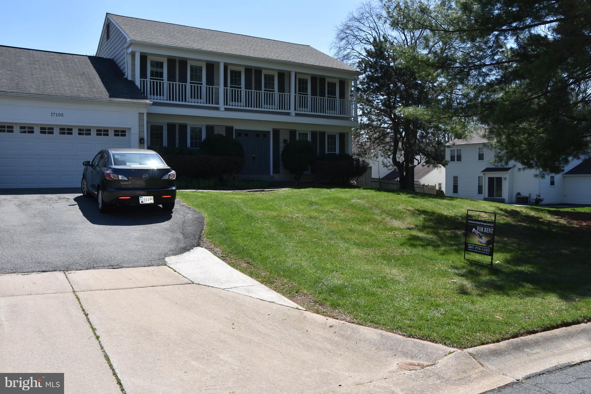 Beautiful 4 bdrm, 2.5 bath colonial on corner lot. Wood floors main level. stairs and upstairs hallway. Eat in kitchen, granite counter tops, and SS appliances. Separate dinning room. Nice fin bsmt . Two car garage. Fenced yard with deck. Location! Seconds to metro, I 270 and the ICC. Pets CBC . 2 yr lease minimum. Credit must be 650 or higher. House interior colors have been painted with neutral colors not represented in photos. Call listing agent to pre-screen tenants before making appointment to show. Avail 7/15. Home will be on Sentry lock. House interior has been painted with neutral colors. Some photos may not represent new neutral colors. Home available on 7/15. All prospective tenants must call the listing agent for pre-screening prior to showing. All showings by appointment only. Credit/background check provided by third party. Tenant will pay this in addition to application fee. Appointments only after pre-screen with property manager.
