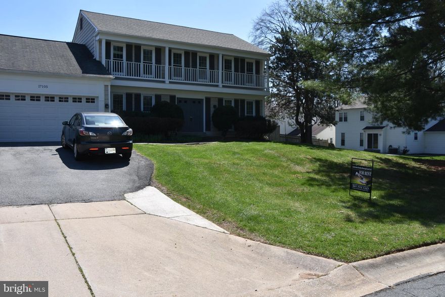 Beautiful 4 bdrm, 2.5 bath colonial on corner lot. Wood floors main level. stairs and upstairs hallway. Eat in kitchen, granite counter tops, and SS appliances. Separate dinning room. Nice fin bsmt . Two car garage. Fenced yard with deck. Location! Seconds to metro, I 270 and the ICC. Pets CBC . 2 yr lease minimum.  Credit must be 650 or higher. House interior colors have been painted with neutral colors not represented in photos. Call listing agent to pre-screen tenants before making appointment to show. Avail 7/15. Home will be on Sentry lock. House interior has been painted with neutral colors. Some photos may not represent new neutral colors.  Home available on 7/15. All prospective tenants must call the listing agent for pre-screening prior to showing. All showings by appointment only. Credit/background check provided by third party. Tenant will pay this in addition to application fee. Appointments  only after pre-screen with property manager.