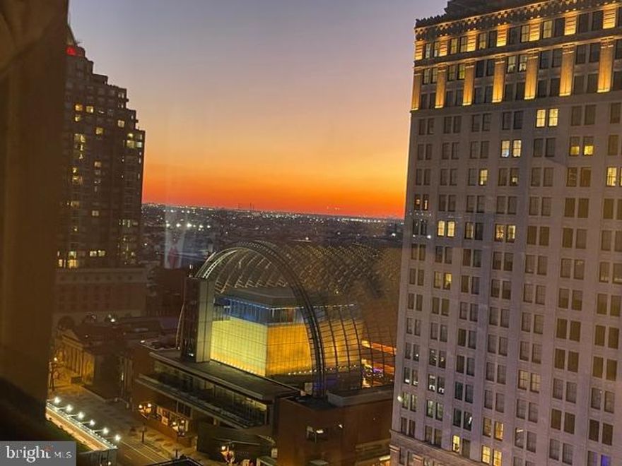 Live in the heart of Center City in this beautifully renovated studio at the historic Arts Condominium on the Avenue of the Arts. This bright, south-facing unit features hardwood floors, high ceilings, a custom kitchen with stainless steel appliances and ample storage, plus a sleek modern bathroom and generous closet space. The current owner has painstakingly restored the wood trim to its original beauty and added functional built-in storage to maximize the space. Located in a secure, pet-friendly building, residents enjoy 24/7 concierge service, a fitness center, business lounge, on-site laundry, and more—all with utilities, plus Wi-Fi included in the monthly fee. The Arts Condominium is home to the iconic Arts Ballroom, a fully restored 1920s French-inspired event space known for its grand chandeliers, marble finishes, and historic charm, hosting elegant weddings and cultural events year-round. Just steps from the Kimmel Center, Wilma Theater, and Academy of Music, and surrounded by some of the city’s top restaurants including Giorgio on Pine, Bud & Marilyn’s, Vedge, and Middle Child, this location puts you in the center of it all. Enjoy nearby shopping at Target Express, MOM’s Organic Market, and Walnut Street boutiques, with easy access to SEPTA, PATCO, and major highways. Owner-occupants would qualify for a Philadelphia Homestead Exemption which would significantly reduce the property taxes making it an even more efficient efficiency. A perfect opportunity for a pied-à-terre, investment property, or first-time buyer seeking urban convenience with classic Philadelphia character.