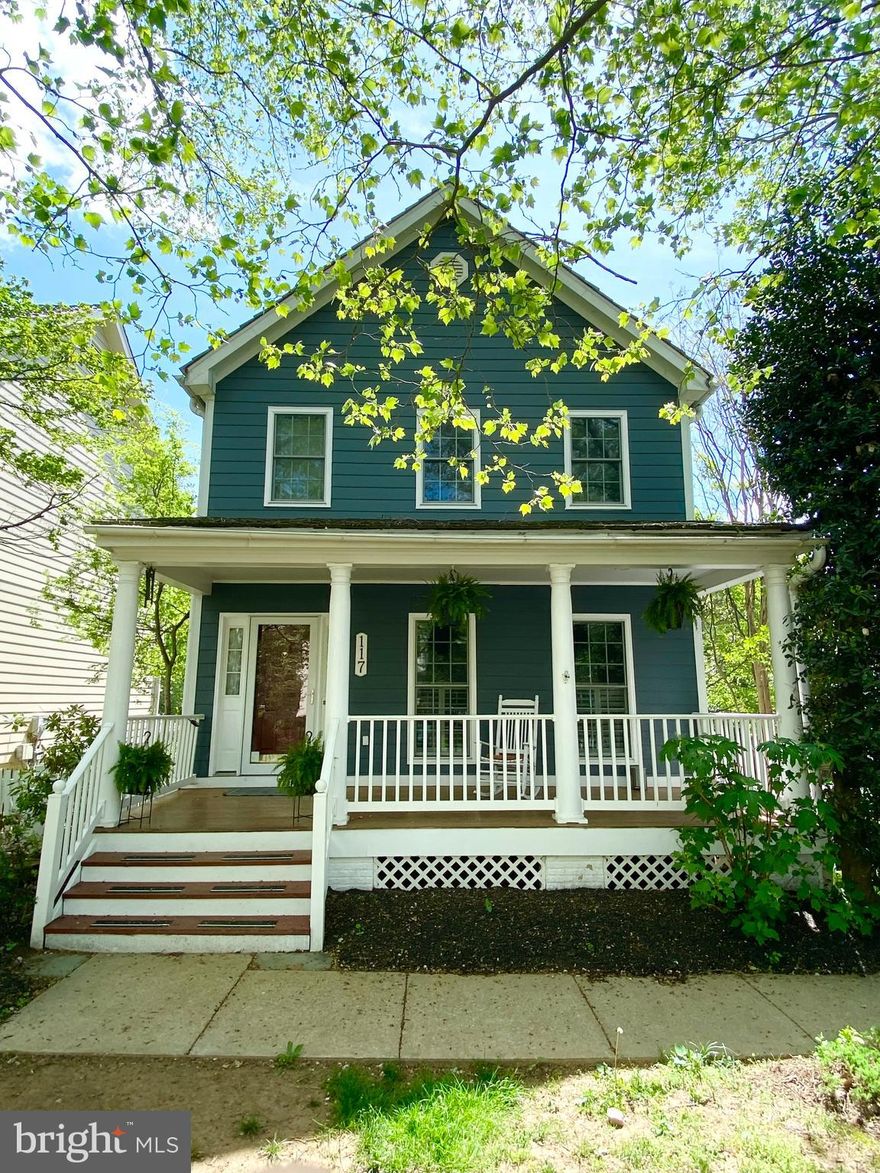 117 Kent Oaks Way – Timeless Elegance Meets Modern Comfort in Kentlands

Welcome to this beautifully renovated and meticulously maintained cottage-style home in the heart of the award-winning Kentlands community. This residence seamlessly blends classic charm with modern updates across three thoughtfully finished levels.

Main Level:
The light-filled living room features crown molding, recessed lighting, half shutters, rich hardwood floors, and designer finishes. An open dining and family room flows into the renovated kitchen with white cabinetry, granite countertops, peninsula seating, stainless steel appliances, and a built-in wine/coffee bar. A coat closet and updated powder room complete this level.

Upper Level:
Brazilian Cherry hardwoods continue upstairs, leading to a serene primary suite with crown molding, walk-in closet with organizer, and spa-like en-suite bath with granite, soaking tub, and glass-enclosed shower. Two additional bedrooms include custom closets, and a full bath with dual sinks  serves both rooms. A spacious laundry room with updated appliances and linen storage completes this level.

Lower Level:
The finished walkout basement offers a spacious rec room with recessed lighting, a granite wet bar with refrigerator, ice maker and cabinetry. There is a  full bath, and a versatile bonus room with French doors and closet. 

Exterior & Garage:
Enjoy outdoor living on the tiered deck and stone patio. The detached two-car garage has built-in cabinetry. 

Additional Highlights:
Roof replaced (2015)
Water heater (2023)
New garage door (2024)
New Hardie plank siding
New windows

Ideally located just moments from the serene Kentlands Lakes, top-rated Rachel Carson Elementary School, and the community’s vibrant array of shops, dining, and entertainment, this home offers the perfect blend of comfort, convenience, and sophistication. Welcome home!