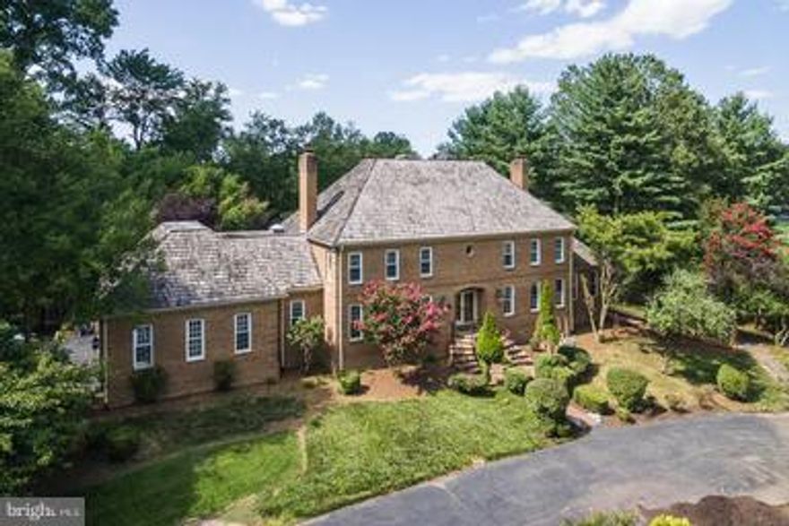 Must see PRIVATE OASIS Estate Home, 5 MANICURED ACRES, WITH POOL TENNIS COURT/BB COURT GORGEOUS CUSTOM BUILT W/ ALL THE BELLS AND WHISTLES! Updated Kitchen, refinished hardwoods, updated bathrooms, Main level gust room, WLK OUT TO LARGE POOL W/ SPA & GUEST HOUSE, 6 COZY FRPLCS, READY TO MOVE NOW. 2 Laundry rooms, new septic avail immediately also for sale at this time Short term leases accepted.