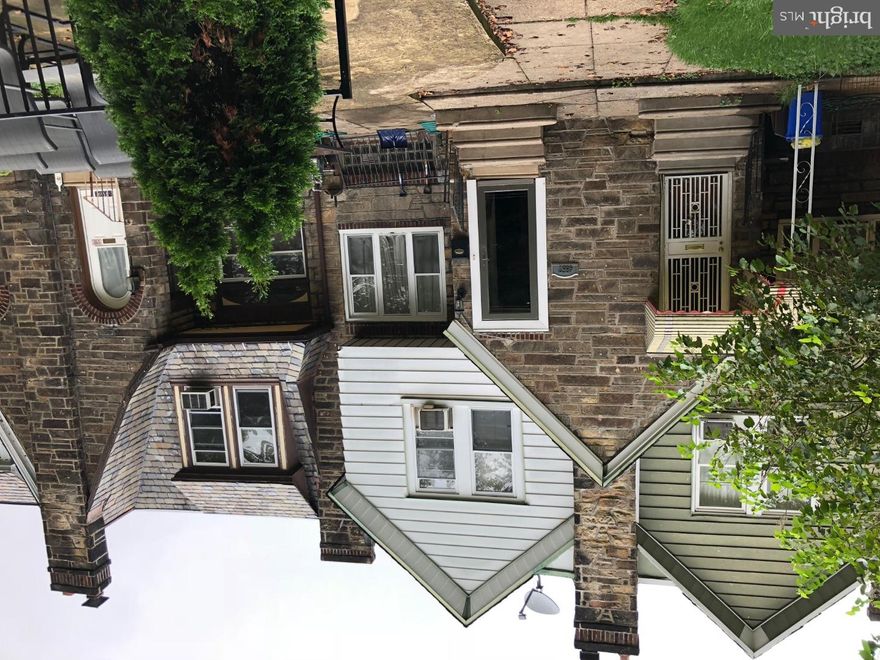 Come visit this Large stone front Mayfair home! Start with extended front lawn with patio for relaxing or entertaining. Foyer entrance to spacious living room which has a decorative fireplace. Large dining room and an extra large kitchen w/access to rear.   The upper level has three good size bedrooms with ample closet space. The hall bath has ceramic tile throughout, a large vanity for plenty of storage. The lower level has a half bath and additional space that could be finish for a Rec room.  Access to the back of the house where there is a attached garage & driveway parking. Property is conveniently located. Sold in AS-IS Condition.  close to I-95, transportation & shopping. Make your appointment today!