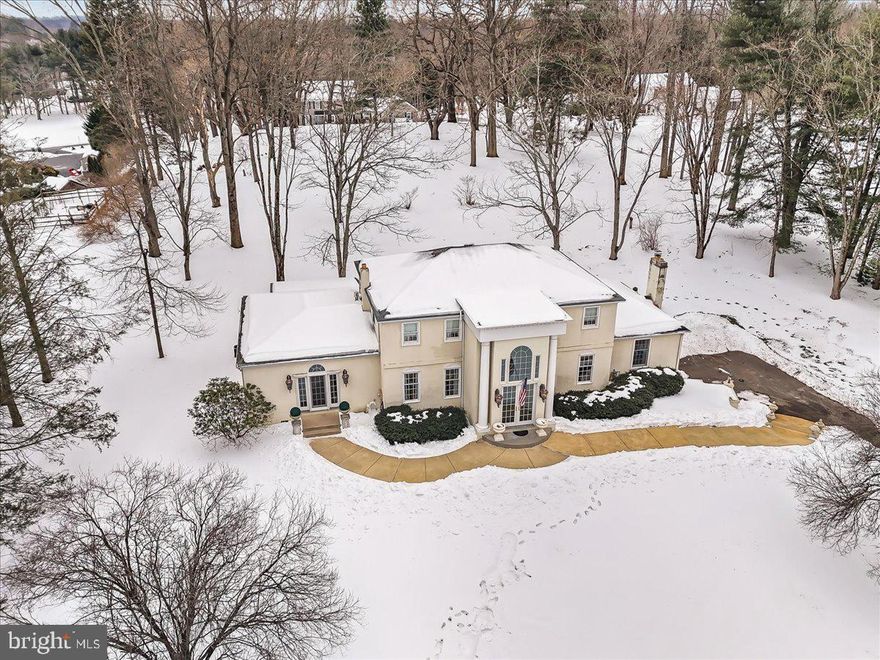 Location, location, location! Welcome to 116 Deer Path in the ever popular community of Hamorton Woods. This home is in the award-winning Unionville-Chadds Ford School District and perfectly located between the schools and all of the nearby shopping and businesses in the area.  As you arrive at the home you will be awestruck at the stately home atop the hill. As you enter the grand foyer you will realize the expansive layout of this home. The foyer is flanked by the living room and dining room.  To the right of the foyer is the formal living room with the feel of a place for high tea.  To the left is the dining room with so much space to entertain your friends and family for holiday dinners.  Continue through the dining room to the sunroom and be prepared to gasp at the size of this room!  It is huge!  You can use this space as a family room, game room, or add a bar and pool table... the ideas are endless!  Behind the sunroom is an art studio/office that is full of natural light and offers peace and quiet away from the rest of the home.  The main family room is to the right of the living room.  Loaded with rich wood walls and a marble fireplace you can enjoy time here as a family.  The kitchen is at the back and center of the home.  Tastefully updated with a breakfast room addition and stainless steel appliances, this room will provide hours of specialty cooking or everyday family meals.  There is so much counter space and cabinetry for baking, cooking and storage.  You will not be disappointed in the beautiful setting and views from the breakfast room!  Enjoy nature from all three walls or take a walk outside to the patio to soak in the sounds of birds chirping.  There is a fenced-in area of the back yard for your furry friends too!  The second floor boost a large primary bedroom with a walk-in closet and beautiful primary bath with a modern soaking tub, shower stall and vanity with two sinks.  The other three bedrooms are generous in size too!  The hall bath has a double vanity and special tub in case it might be needed for an elderly family member.  The sunroom, art studio, breakfast room and entry way are all addtions to the original home and were completed over the span of the last several years. The septic system was updated approximately 5 years ago and has two fields with a bull run valve to toggle between fields.  The HVAC system was converted from oil to natural gas and the driveway was re done recently as well!  This home is ready for the next owners to love as much as the current owners have loved this home!  Bring the family and let them run around and say, "can this be our new home?"  This 1.8 acre property has the perfect blend of useable outdoor area in the back yard.  You can sit on the patio and enjoy your morning coffee.  Or with the abundant snow of 2026 you can let the children sled ride in the front yard!  However you choose to spend your time at 116 Deer Path I can guess it will all be memorable!  Welcome home!