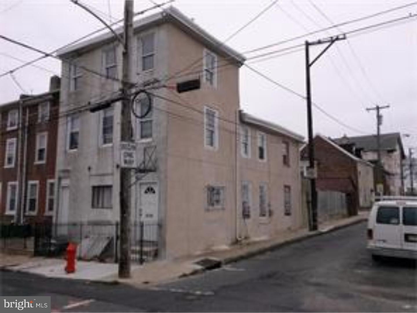 Car Hobby Enthusiast, Huge 3 story with a Garage in Frankford Section. Living Room, Dining Room, Eat in Kitchen, Rear yard. Brand New Bathroom, property sold in "As Is" condition. Zoned RM1 Basic Permitted Uses: Single-Family, Two-Family, or Multi-Family Dwellings. Two separate front entrances already exists with a hallway separating the units, one doorway will need to be closed off in order to separate the units. Property sold in "As Is" condition. Buyers are responsible for City Certification.