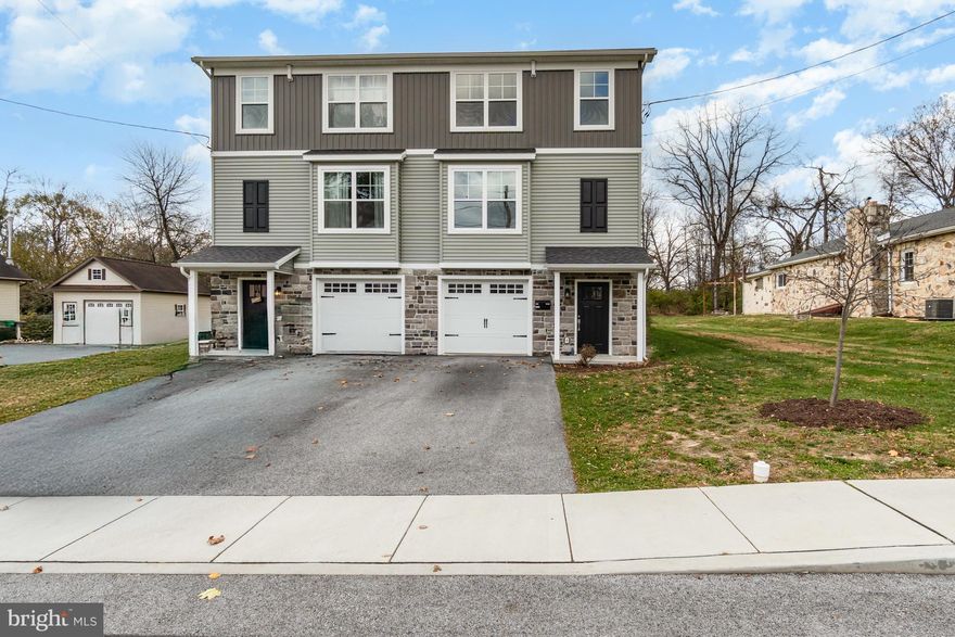 Follow your Pathway home to 1134 Franklin St.  This recently built duplex home is conveniently located in Carlisle Boro convenient to downtown and the outdoor pool.  The home features 2 bedrooms and 2.5 baths, a open living floor plan on the second floor and a bonus room on the first floor.  A large private backyard is a rare find and a large deck offers outdoor living space.  The home is very energy efficient and offers separate temperature control on all three floors and in each bedroom.  NO HOA fee!

Live in one and rent the other.  The adjacent unit is also currently rented and available for sale.  Inquire for more details.

List agents are also the builders/sellers of the property.