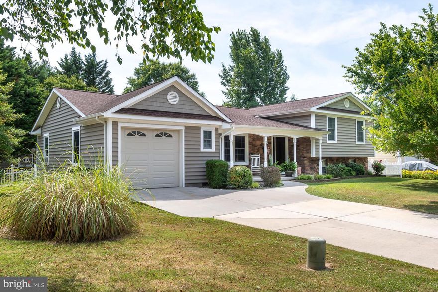 Welcome to this meticulously maintained and charming home, offering a perfect blend of style, comfort, and functionality. From the moment you step inside, you'll notice the attention to detail and thoughtful design. The spacious kitchen is a true standout, with plenty of room for cooking and entertaining, featuring ample counter space and cabinetry. It flows seamlessly into the dining room and cozy family room, complete with a warm fireplace, creating a welcoming atmosphere throughout. The beautiful hardwood floors on the main level add elegance, and a convenient half bath ensures your guests are always comfortable.

This home features three generously sized bedrooms and two full baths, with a thoughtful split-level design that ensures the primary suite and two additional bedrooms are just six steps away, providing easy access and privacy. The finished basement is an unexpected bonus, with one side offering a relaxing family room, while the other features an inside workshop and laundry room—perfect for hobbies, projects, or additional storage.

The one-car garage provides direct access to the "hang-out room," adding even more versatile space to meet your needs. Step outside to the peaceful backyard, where you can unwind on the patio or fire up the grill. For extra convenience, there’s also a detached shed, perfect for storing gardening tools or other outdoor equipment.

This home is not just about comfort—it’s about location too. With easy access to dining, shopping, and just minutes to downtown Easton, you’ll enjoy the best of both worlds—peaceful living in a well-maintained home with proximity to everything you need. Don’t miss your chance to own this exceptional property. It’s a true gem waiting for you to call it home!