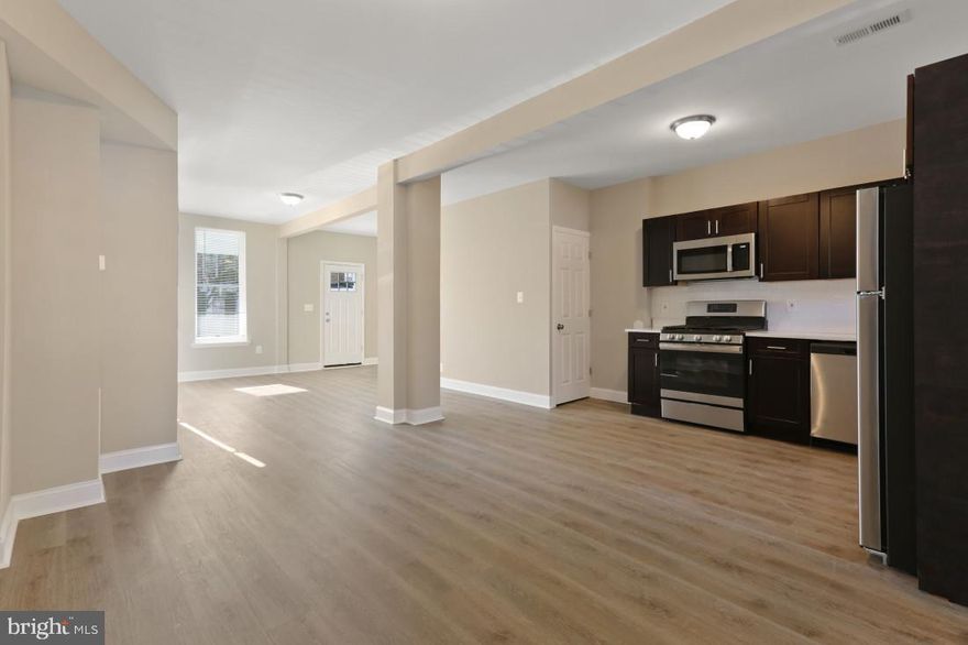 Fully renovated from top to bottom by CR of Maryland! Upgrades include new flooring and fresh paint throughout. Luxury kitchen with upgraded counter tops and brand new stainless steel appliances. 3 bedrooms, and 1.5 bathrooms on the upper level. Call today to schedule a private showing!