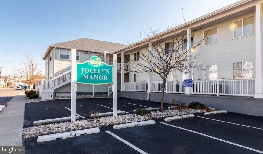 This is a 568 SF fully furnished 2 bedroom 1 bath second floor (walk-up) condo in Jocelyn Manor on 8th and St. Louis Ave. It is an existing Vacasa vacation rental unit with over $16 gross rental income (GRI) on the books for 2023.  In 2022 GRI was over $24k and in 2021 it was over $28k.  Existing reservations must be honored by new buyer(s).  Washer/Dryer in the unit and the building has a pool.  One parking space included...a second one is offered annually by the association, if available.  Awesome location and walkable to beach, boardwalk, restaurants and bars.