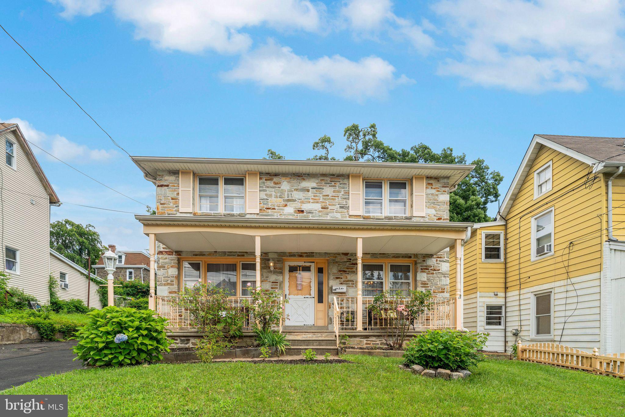 Welcome to this beautifully maintained 4-bedroom, 3-bathroom Colonial-style home nestled in the desirable Elkins Park neighborhood. Boasting over 2,200 square feet of living space, this residence offers a perfect blend of classic charm and modern comfort.
You have a welcoming front porch and well maintained front garden that you can enjoy your morning coffee or just relax in the evening.
Come inside to find a spacious layout featuring a cozy wood-burning fireplace, hardwood floors, and abundant natural light throughout. The updated kitchen flows seamlessly into the dining area, making it ideal for entertaining. Upstairs, the generously sized bedrooms provide ample closet space, while the primary suite includes a private bath for your convenience. Main floor bathroom is a full size bathroom with entire tile floors to give that spa like bathroom.
Enjoy outdoor living in the back of the home with a back porch with a garden , or take advantage of the detached garage and driveway, This home is just minutes from Alverthorpe Park, Trios, Sprinkles Ice Cream Shop, The Pennsylvania Store, just some of the local favorites.
Come see this home today!
