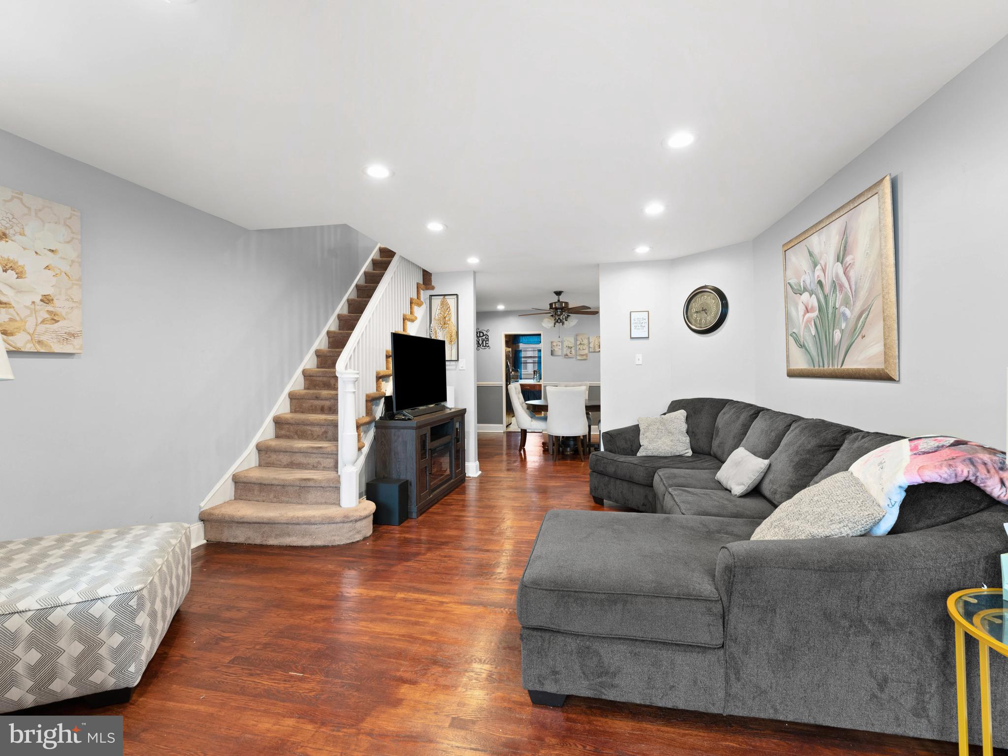 MOTIVATED SELLER - BRING ALL OFFERS! Welcome to this beautifully maintained home in the heart of Northeast Philly’s Oxford Circle. Enjoy a warm, community-oriented neighborhood with walkability to shops, parks, and public transit. Inside, you’ll find gleaming hardwood floors, a spacious living room with custom window treatments, and the eat in kitchen is ready for your personal touch. Upstairs features three comfortable bedrooms and a tiled hall bath. The primary bedroom impresses with a wall-to-wall closet plus another closet space, while the other bedrooms offer ample storage of their own.
The finished basement adds serious bonus and storage space, including a wet bar, powder room, laundry, and plenty of storage space: a built-in storage bench, a storage closet, and a full storage room where the garage once stood. Eligible buyers can take advantage of PHFA's Down Payment & Closing Cost Assistance programs, potentially lowering your cash to close. Schedule your showing today and take the next step toward homeownership - with less out-of-pocket and more home to love!