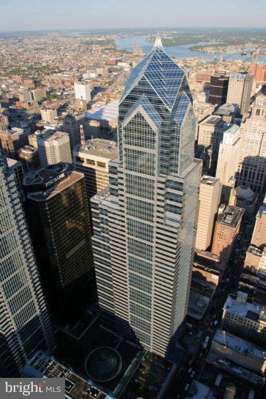 Stunning Residence at Two Liberty for Sale with Unobstructed South & East views of the City & River from the 45th Floor! 4-YEARS REMAINING ON TAX ABATEMENT!! Luxurious finishes in this 3 Bed (or 2 Bed + Den), 2.5 bathroom corner unit! This home features a Gourmet kitchen featuring Sub-Zero Refrigerator and Wine Cooler, Miele Oven, Convection Microwave, and Nespresso Machine. Hardwood flooring throughout the open concept Living, Dining, and Kitchen area, as well as, Hallways and Den. The spectacular views continue into the large Main Bedroom suite with custom Built-out Walk-in Closet, Dressing Area, and Marble En-Suite Bath featuring a Double Vanity Sink, Soaking Tub and Separate Shower with Seamless Glass Shower Doors. 2nd Bedroom also with Gorgeous Views, is spacious enough for a King-sized Bed and also features a Walk-in Closet and En-suite Marble Bathroom! Home also features spacious Den/3rd Bedroom, Walk-in Laundry Room, and Coat Closet/Pantry. Two Storage Lockers located on 45th Floor also included in Sale! 4-YEARS REMAINING ON TAX ABATEMENT!! Enjoy all Amenities of Two Liberty Residences including 24hr. Concierge, chauffeur driven town car and on-site valet parking(add'l cost). The entire 37th floor Residents Amenities floor has been totally renovated and is opening this winter 2024 Featuring : 2 Conference Rooms, Business Center, Fitness Center, Yoga Studio, Massage Room, Endless Pool, Men & Women Locker Rooms, and Community Room. Video link listed above.