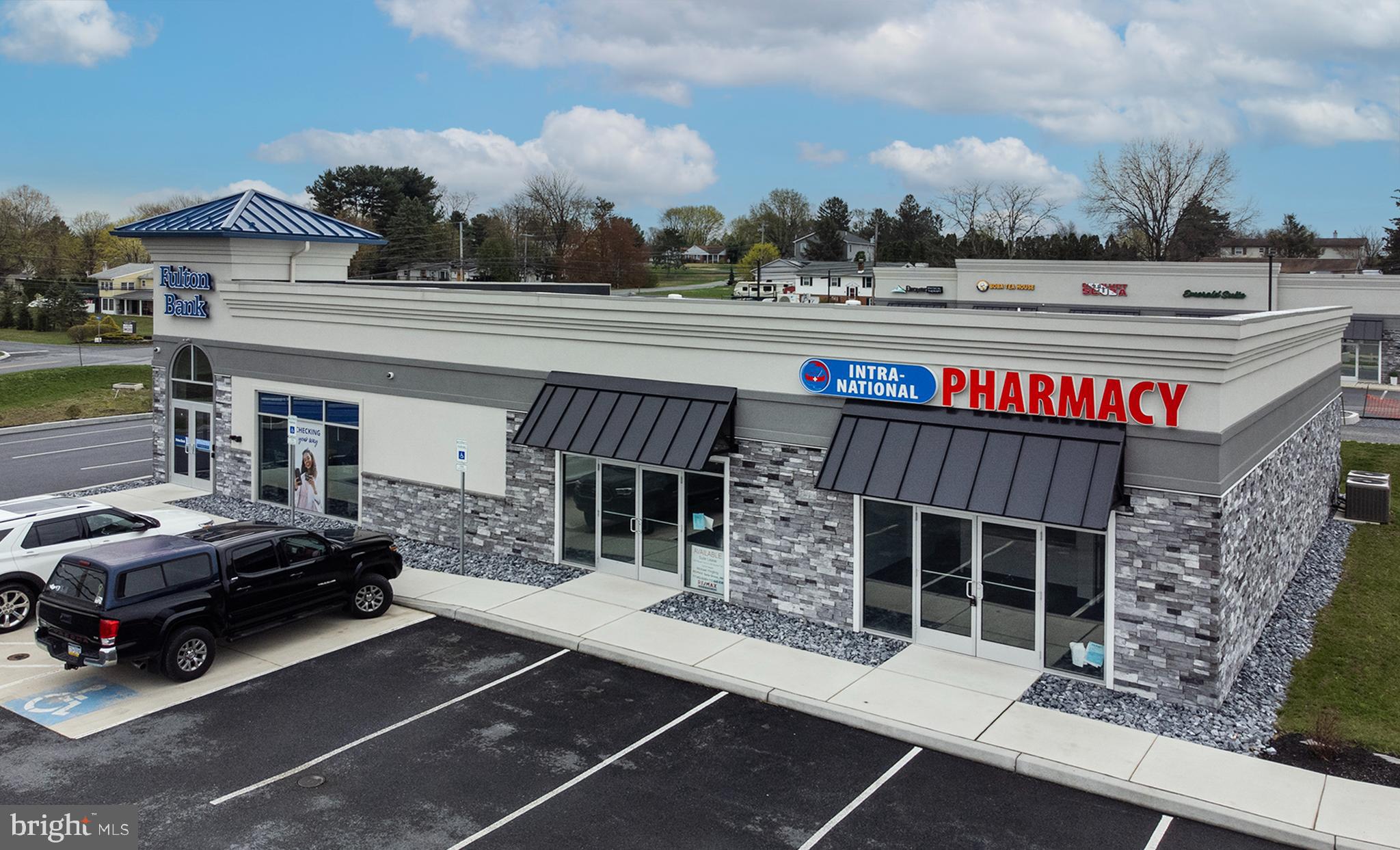 Great retail and professional location in West Hanover Township, Harrisburg, Pennsylvania. Panoramic views of the Blue Mountains, Signalized Intersection, Thousands of rooftops adjacent to site, Hub of West Hanover Township. This great complex contains 3 separate buildings. The 4,800 Sq. Ft Building has one 1,200 Suite available that is move-in ready. This space is right next to the new Fulton Bank Branch The new 12,000 Square foot building should be complete in the May of 2025. The new Building will be the new home of 717 Supply . Current Rate $18.50 per Sq. Ft. with an estimated $2.70 per Sq. Ft. CAM. Come join Fulton Bank, Drayer Physical Therapy, Get N Web Scuba, Boba Tea, Emerald Suite and Dollar General, and 717 Supply