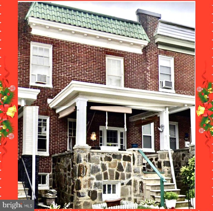 Attention Investors! Great rehab property! Fix and Flip! Bring your ideas and plans. Bring this home back to life. Hardwood floors. Custom wood trim. Cozy Front porch. Great solid brick home. Earn sweat equity! Amazing potential.  Great location!  New Roof! New heating system! Affordable home ready for your finishing touches.