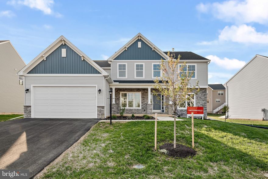 NOW OFFERING UP TO $60,000 INCENTIVE ON SELECT HOMES! (Current list price reflects incentive).  The Clarksville home plan by McNaughton Homes features a two-car front entry garage, full basement, second floor laundry, three and a half baths, formal living and dining rooms, a beautiful spacious kitchen with wall oven, gas cooktop, stainless steel hood vent and breakfast area with sliding glass door.  A spacious great room. Luxurious owner′s suite with soaking tub, tiled shower and plenty of closet space. Three additional bedrooms  with walk-in closets are also included.  Located in the Autumn Chase Community, Upper Allen Township.