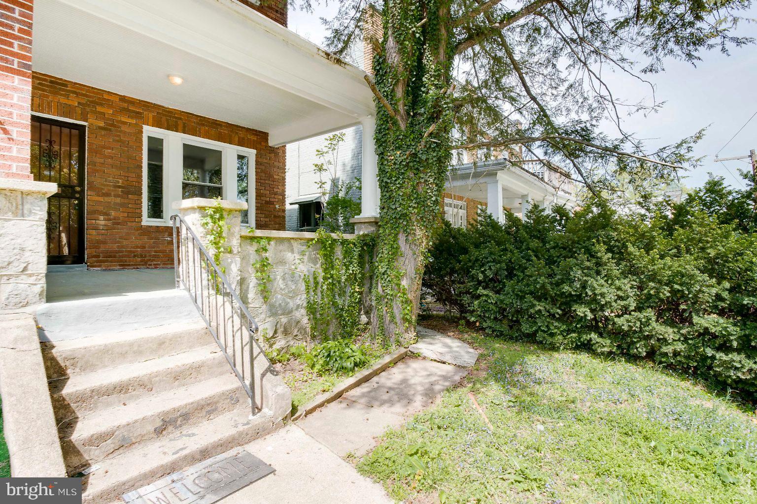 Large covered front porch. Updated kitchen.l. WW carpet on the upper level. Newer boiler. Fenced rear yard.