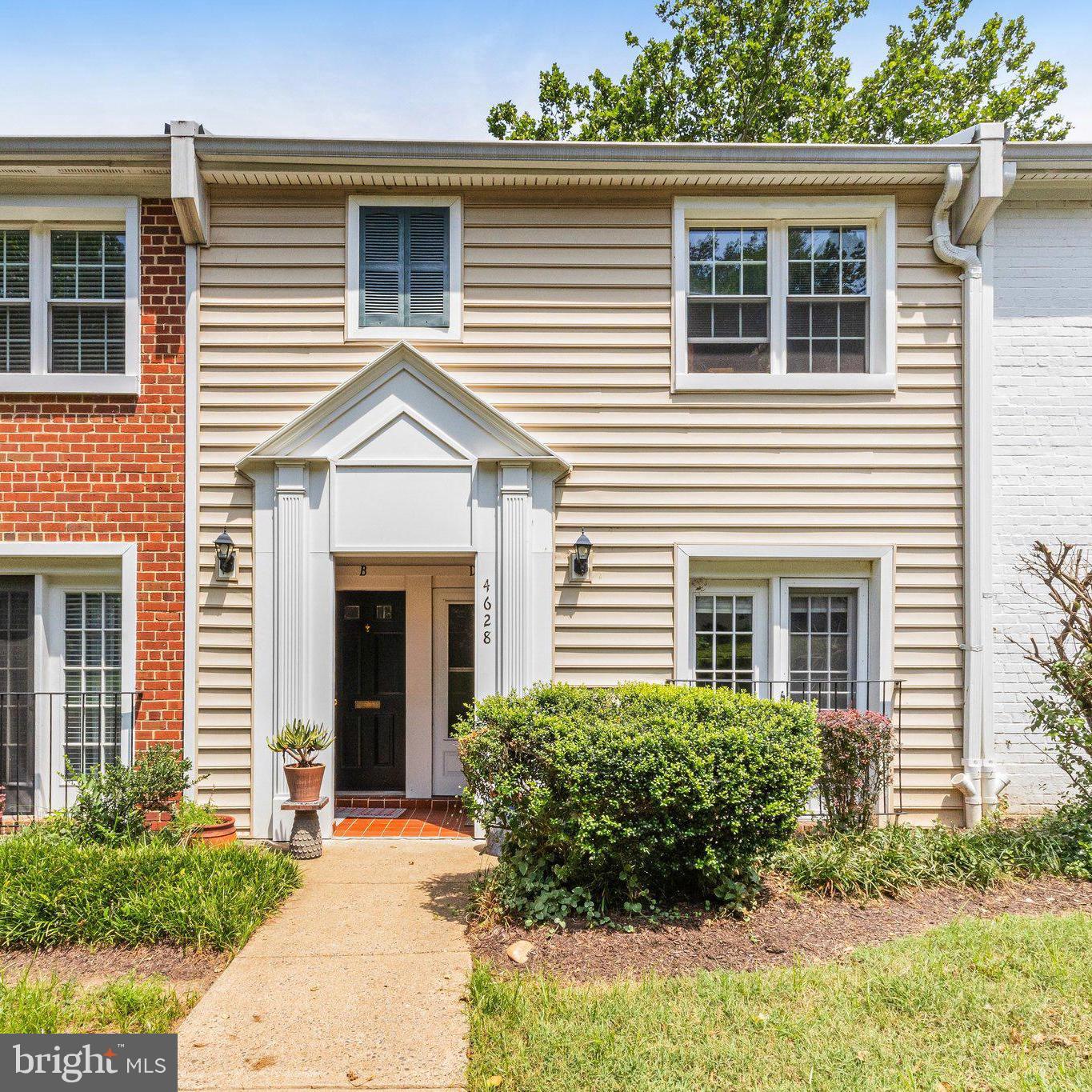 Updated 2 bedroom unit with the floor plan that has a larger kitchen. Gleaming hardwoods throughout. Updates in the kitchen includes appliances and countertops. The full bathroom has been renovated. Washer and Dryer in unit (2022). Good closet space in both bedrooms. Walk out patio off the kitchen is fully fenced in for privacy. Freshly painted. Low condo fee that includes access to a pool. Great location next to the vibrant Shirlington shops and restaurants.