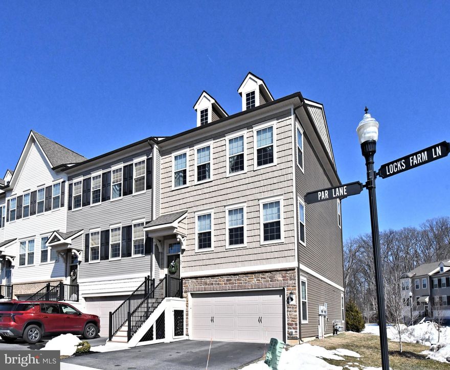 Stunning End-Unit Townhouse in Applecross - 3BR, 2 Full and 2 Half Baths, 2300 Sq Ft

Welcome to this beautifully maintained end-unit townhome in the highly sought-after Applecross Village Towns community. Located within the award-winning Downingtown School District, this home offers both comfort and convenience in an exceptional setting.
Built in 2019, this 2300 sq. ft. home offers modern finished, thoughtful design, and access to exceptional country club amenities. 
The bright, open main floor features a seamless flow from the living area into a stylish kitchen with granite countertops, ample cabinetry, a large island with built-in mini fridge, and recessed lighting throughout. Just off the kitchen, step directly onto the walk-off deck - perfect for grilling, entertaining, or enjoying your morning coffee.
This home includes 3 spacious bedrooms, 2 full baths, and 2 half baths, offering flexible space for family, guests, or a home office.
The finished lower level provides additional living space ideal for a rec room, gym, or media area, with access to a private patio. As an end unit, enjoy added privacy and extra windows that fill the home with natural light.
Additional highlights:
-2-car garage
-Walk-off deck from kitchen and main level
-Private outdoor patio
-Granite countertops & oversized island with mini fridge
-Recessed lighting
-New carpets (Sept 2024)

Residents enjoy access to Applecross' resort-style amenities, including indoor and outdoor pools, HOA services, golf, ad country club features.
Move-in ready and beautifully appointed - don't miss this opportunity to call Applecross home.