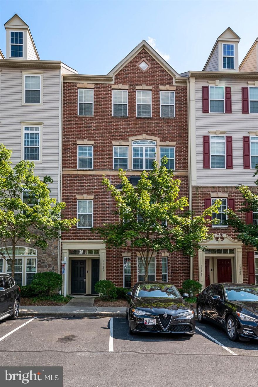 LOCATION LOCATION LOCATION!!! Beautiful 2 story townhouse style condo with 1 car garage, 2700 sq ft living space, 3 HUGE bedrooms, 2.5 baths. Main floor offers kitchen with 42 inches cabinets,  island with breakfast bar , corian countertops, backsplash ,breakfast and dining area, large living room with beautiful windows. Master bedroom offers 2 walk in closets, tray ceiling, attached master bath with separate dual vanity, huge shower with  benches dual shower heads.  Laundry room on bedroom level. Lots of natural light.  Move in ready conditions.  Walking distance to Arundel mills shopping and dining, near Ft Meade, NSA, major routes.