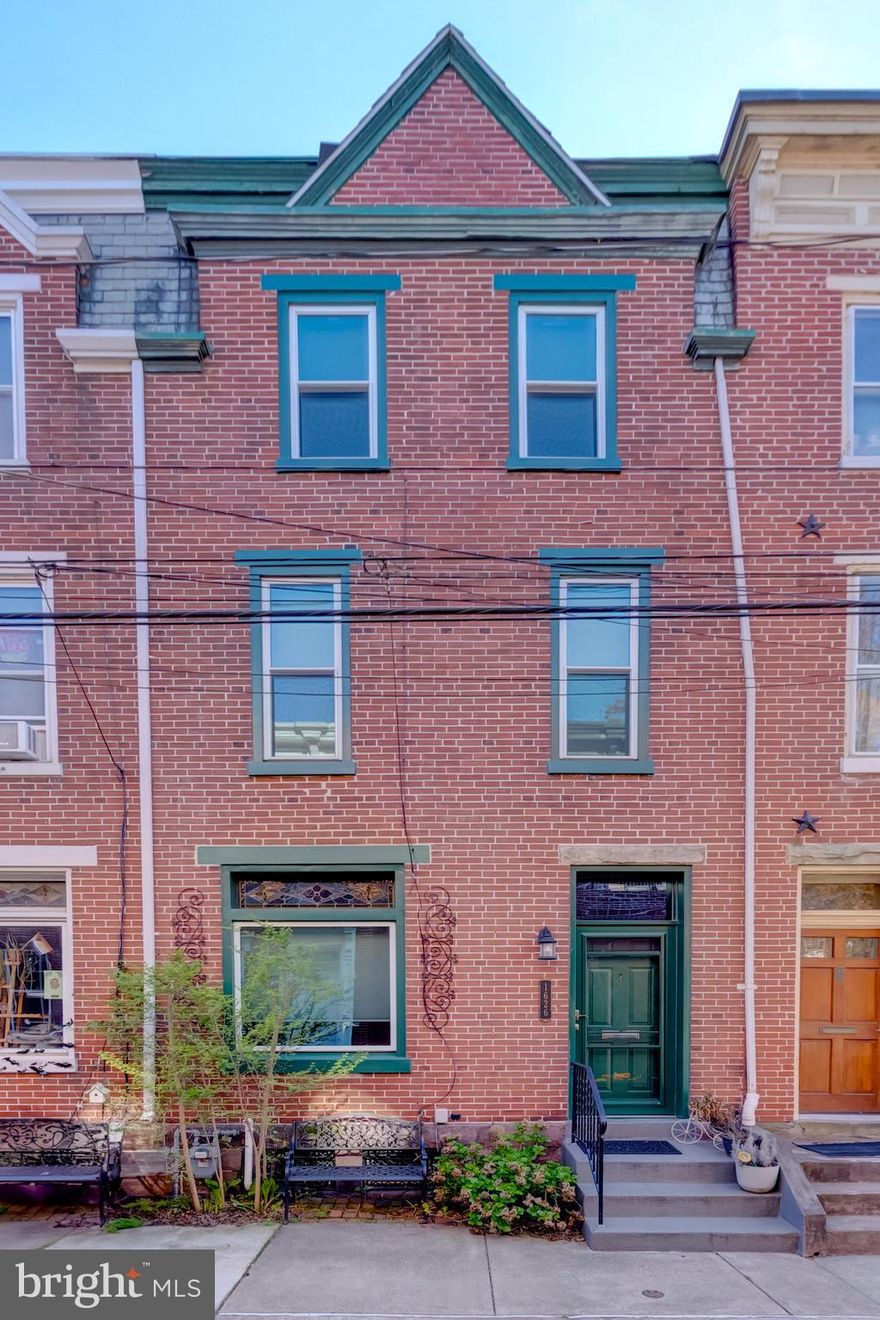 If you have dreams of moving to beautiful Midtown Harrisburg, look no further and Welcome Home! This lovely brick Townhouse is located in the desirable Engleton neighborhood in Historic Harrisburg City.  The neighborhood is rich with a farmer's market with an internal food court, art galleries, street art and an independent bookshop that puts the rest to shame. And all of those things are set in and around a backdrop of historic buildings with the kind of architecture they just don't make anymore. You will notice the charming stained glass window, new double hung windows and stunning front door that have all been updated. You are greeted by the great room as you enter the home. The hardwood floors are gorgeous. The open concept to the dining room, with exposed beams,  make entertaining so much fun! The kitchen is nicely appointed with tile flooring, beautiful leathered granite countertops, room for another table, and access to the private back deck and paver patio continuing the party outside. As you move to the second floor, you will notice the gorgeous exposed brick wall. The nicely sizes main bath is at the top of the steps, with access to the back balcony, a charming clawfoot bathtub, tile stall shower and tile floor. The second floor also boasts two bedrooms, one currently being used as an office. The third floor has a full bath and a very large bedroom. So much more to see! You don't want to miss this one. Schedule your showing today.