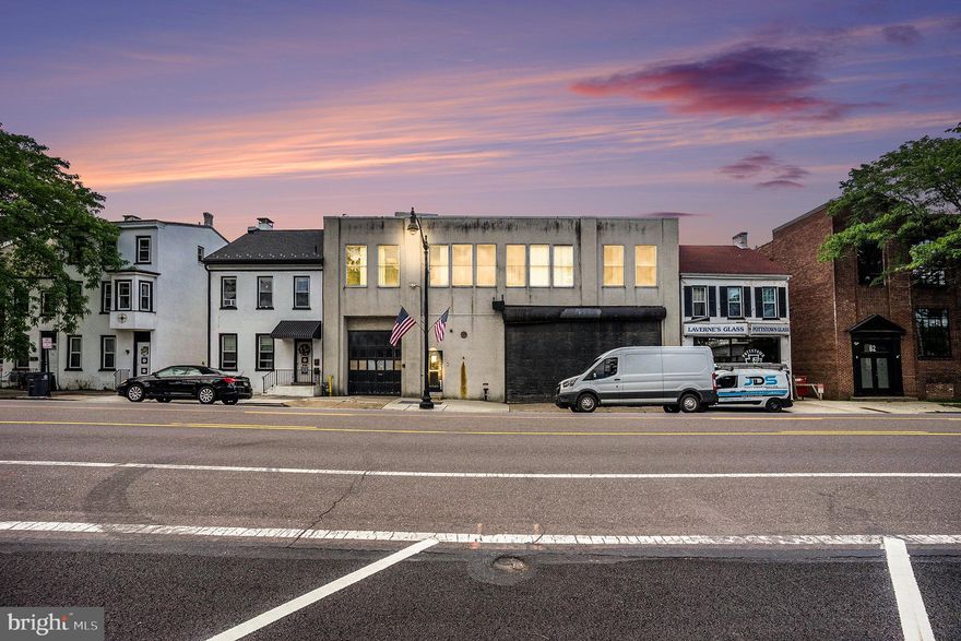 Located in Downtown Pottstown, this 2 story warehouse  has a 14' x 26' overhead garage door that leads to the 14' x 84' loading dock area.  A 10' x 12' overhead door on the opposite side of the front of the property which leads into an additional wide drive-in area. The first floor has office space as well as a large open showroom/warehouse area with a 5000 lb capacity AUTOMOBILE ELEVATOR to the second floor. 
The front stairwell leads to the second floor where you'll find plenty of office space and a large conference room area toward the front of the property as well as a large open showroom/warehouse area.

Includes a full sprinkler system,  a fire alarm system,  full dock area,  storage area and central air.
Located in an Opportunity Zone.


It has easy access to Rt. 100 and Rt. 422