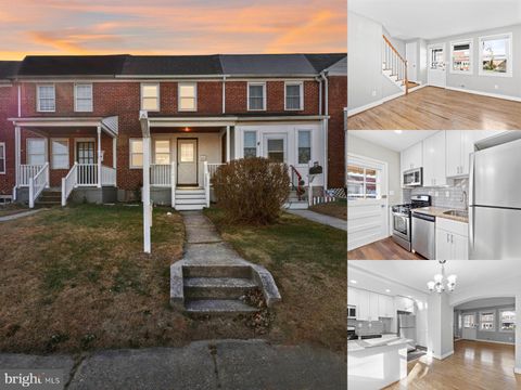 Townhouse For Sale - 7571 Westfield Road<br/> DUNDALK, MD 21222