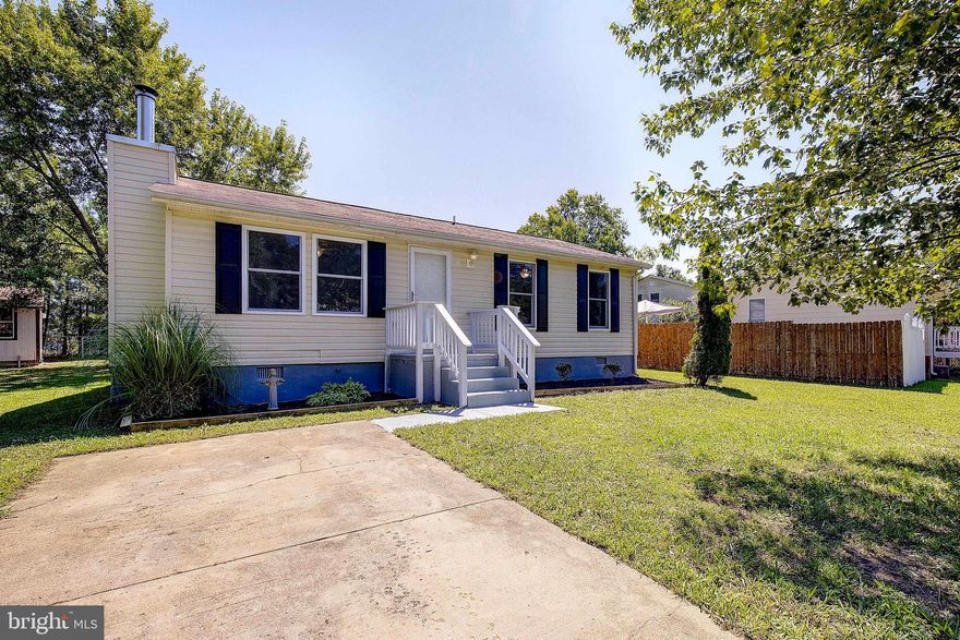 Available now home located close to PAX RIVER Gate 1! Hurry a home at this price with luxury vinyl flooring and granite won’t last long! Home is situated on a quiet cul-de-sac. Nice flat yard with a big shed in backyard to work on all your projects. Huge patio off the back of the house for hosting family and friends. New sliding glass door, stove, living room windows, vanity, toilet and fixtures.  Use the fire place in the living room as an additional heat source.  Convenient to museum, shopping, restaurants, and more. For Investors this home is located in an Opportunity Zone.  New vinyl flooring, sliding glass door, stove, refrigerator, vanity, toilet, tub, living room windows, and fixtures