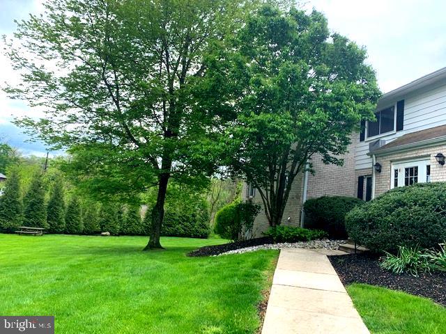 Great opportunity to rent renovated 2 Bedroom, full bath, end unit with lots of windows overlooking open space. The unit is located in highly desirable Central Bucks school district, one of the best in PA!!! You'll love the open feel of the living room and dining room layout and the three wall cutouts looking from the hallway into the large dining room/kitchen area. The eat-in kitchen also offers newly flooring, granite counter tops, refrigerator and new dishwasher. New laminated floors in the living room, hallway and bedrooms. In the hallway is a all in one washer and dryer, and down the hall is a newly updated bathroom with updated heat source. There are two generous-sized bedrooms with ceiling fans and ample closet space. Enjoy the open space to have a picnic or read a book ! Short walk to the Chalfont Train Station, Manhattan Bagels for morning coffee, or take a quick drive to Doylestown Boro for shopping, fun, food or Peace Valley Park! Make your appointment today as this unit won't last long!