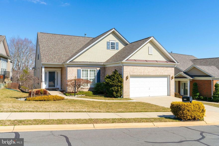 This one of a kind masterpiece was designed with exquisite attention to detail.  From the gold leaf dining room ceiling, hardwood floors, self-contained second bedroom suite, and sunroom, to the finished basement with ample storage and relaxing hot tub, this home has everything you ever dreamed of plus even more!  Ideal commuter location with easy access to 95 and 123.  Plus, a short walk to downtown Occoquan for local shopping and dining!  Airy upper level loft has plenty of room for an added living room or office.  The upper level also has a roomy bedroom and full bath.  The lot backs to woods to enjoy private dining on your new TREX deck!  The land behind the house is a protected area  above the Occoquan River!  Don't miss this opportunity to live on one of the best lots in River Ridge in a spacious, move in ready single family home!  Please note, this is an active adult 55+ community with an active association that arranges many community activities, form exercise classes and lunches to evening socials and trips.