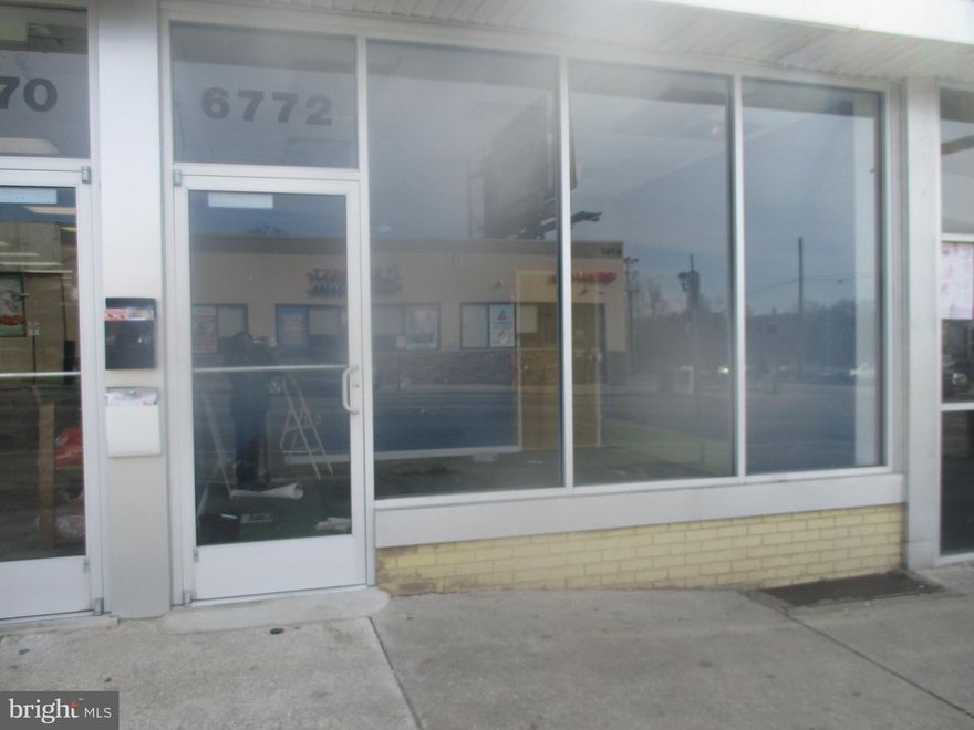 Prime location available for lease in the busy 69th St shopping district. Short walk to the 69th St Terminal. Minutes away from the city and into major connections into the Suburbs. Cleared out ready for your business. Approximately 1780 square feet of space. Tenant is responsible for any clearances needed for the space.