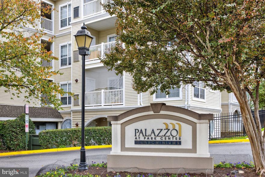 ***Price Reduction***  This sun-filled 2 bed 2 bath unit is a tenant's dream.  Gorgeous updated kitchen with white quartz countertops and tile backsplash.  Beautiful hardwood flooring throughout the main living areas. Fresh paint throughout!  Large windows in every room creating a warm, inviting environment.  Washer and dryer in unit.  HUGE outdoor balcony for relaxing or entertaining.  Large walk-in closet in the primary bedroom as well as private bathroom with brand new vinyl flooring. One assigned garage space with an additional visitor pass.  The Palazzo offers outdoor swimming pool, fitness center and community room.  Centrally located to provide great access to commuter destinations including DC, Arlington and Tyson's Corner. 
Pets considered on case-by-case basis.  $50 non-refundable application fee to RentSpree.