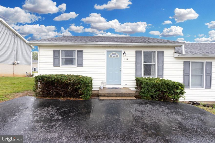 This charming duplex is located just minutes from 81 making commuting a cinch! No HOA! ONE LEVEL, rancher-style home with phenomenal storage space - a must see!! Two Bedroom / One Full Bath Large Spaces!! Large Family Room and Country Kitchen! Large Backyard! This home is perfect for someone just starting out or looking to downsize! Spectacular views of the Valley and ready for you to call home!! Washer and Dryer included!