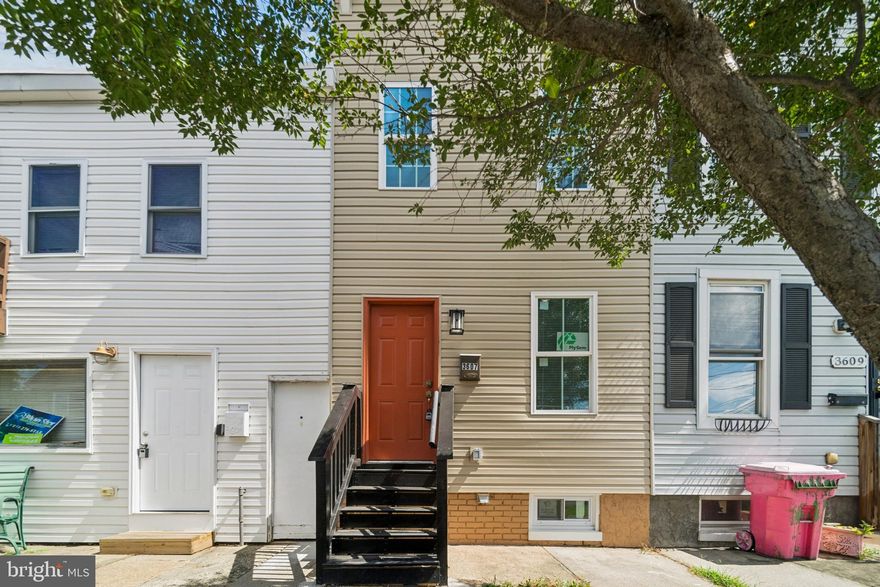 ✨ Price Reduction – Don’t Miss Out! ✨
Welcome to your new home! This stunning two-bedroom, two-bathroom townhouse is a must-see. Every detail has been thoughtfully updated, creating a true turn-key experience.  Step inside to discover gleaming hardwood floors, a brand-new kitchen with modern appliances, and a new HVAC system that ensures year-round comfort. Nestled on a quiet street in a charming Baltimore City neighborhood, this property offers the perfect retreat. Whether you’re a first-time homebuyer searching for your dream home or an investor seeking a high-performing rental with excellent cash flow potential, this is the opportunity you’ve been waiting for.