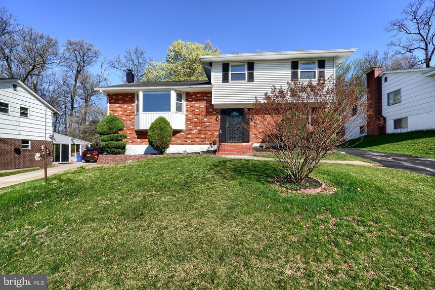 Welcome to this stunning 6-bedroom home in the highly desirable Kings Point community of Baltimore County! This beautifully designed home features a gourmet kitchen with stainless steel appliances, quartz countertops, abundant natural light, and a crisp, modern backsplash. The spacious living and dining rooms showcase custom lighting and gorgeous hardwood floors, creating an inviting atmosphere throughout. Upstairs, you'll find an oversized primary bedroom with a luxurious en suite bathroom, along with two additional generously sized bedrooms and another beautifully appointed full bathroom. The main level offers a convenient rec room, a full bathroom, and a bedroom – perfect for guests or additional living space. The fully finished basement includes a laundry room and two additional bedrooms, providing plenty of room for relaxation or a home office. Step outside into your own private oasis, featuring a fully fenced-in backyard with a large patio and an extra-large deck, ideal for outdoor entertaining, barbecues, and fun. This home combines comfort, style, and functionality – truly a must-see! Don’t miss the opportunity to make it yours today!