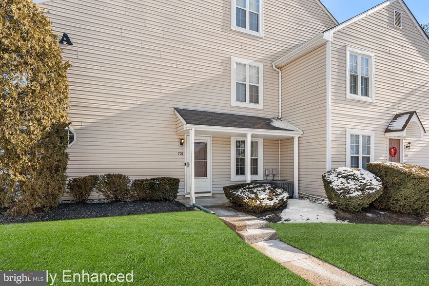 Welcome to 701 Sedgewick Ct, Sewell, NJ 08080 -- move-in ready 1-bedroom, 1-bath first-floor condo located in The Hunts Club. Well-maintained featuring newer flooring, fresh paint, a recently renovated bathroom, and newer appliances. Ideal option for buyers seeking an updated, low-maintenance condo in Sewell.

The functional layout offers comfortable single-level living, perfect for first-time homebuyers or downsizers. The first-floor location provides easy access and everyday convenience. Prime location near shopping centers, restaurants, and major roadways, offering quick access to commuting routes and daily essentials!

Located in a highly sought-after school district, 701 Sedgewick Ct combines comfort, convenience, and value.