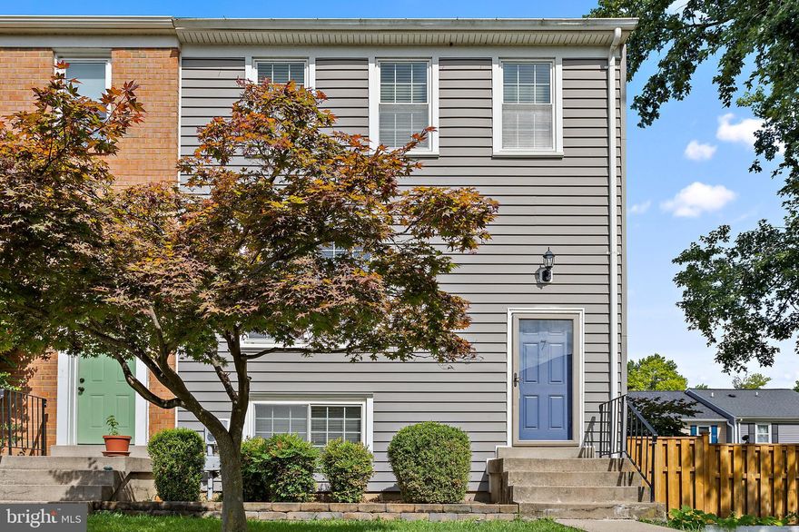 Welcome home to this spacious and nicely improved end-unit townhome with four true bedrooms, and two full baths plus a powder room.  The kitchen and all baths have been updated, to include modern cabinetry, updated lighting, wood flooring, built-ins, updated systems and appliances.  The large main level living and dining areas include large, built-in cabinets with plenty of storage.  All upper level bedrooms have ceiling fans.  The fully finished lower level offers the fourth bedroom, a large laundry/utility room, plus a family room with a level walkout exit to the rear yard.  The exterior features include a deck, larger fenced yard, sidewalks, and more.  Convenient Walkersville location, this home is great!