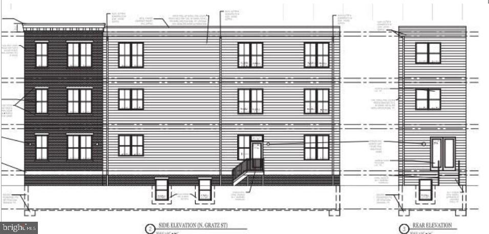 -Approved variance for a 3 story 4 unit residential building
-Growing rents in the area - Sec 8 $1476 per 2 bed
-Four 900+ sf bi-level and single floor units
-Corner lot 2080 sf - 16x130'