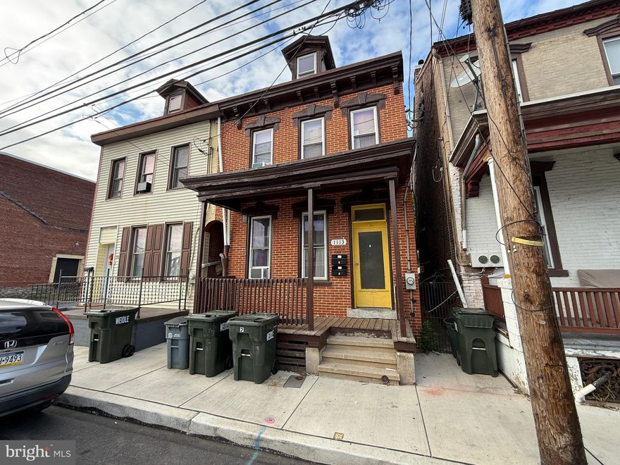 This duplex in Lebanon, PA is an excellent investment opportunity. The first-floor unit is tenant-occupied, providing immediate rental income, while the second-floor apartment is currently vacant, giving you the option to move in, place your own tenant, or renovate for added value. Conveniently located near shopping, schools, and public transportation, the property sits in an area that continues to attract long-term tenants.

With a solid rental history and low-maintenance setup, this duplex is perfect for both seasoned investors and those just starting out. Take advantage of the opportunity to collect rent from day one while also having the flexibility to maximize the potential of the vacant unit.

The owner only pays for water and sewer.