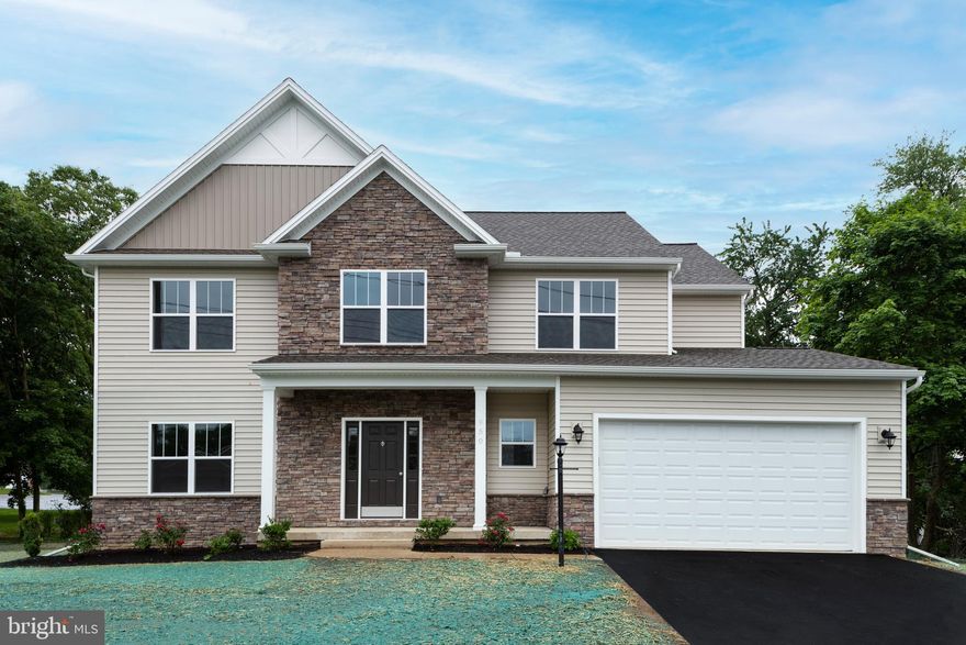 Currently Under Construction!  Welcome to McNaughton Homes beauitful Lee Model!  This home boasts 2491 sq. ft. of living space. A revised first floor kitchen, pantry, full bathroom, breakfast and family room design and a separate living and dining room all with LVP Flooring and an oversized two-car garage with 9 x 9 garage doors round out the first floor. The second floor contains 4 bedrooms, the Owner's Suite having a  7 x 22 walk in closet, 2 full bathrooms and a second-floor laundry room.