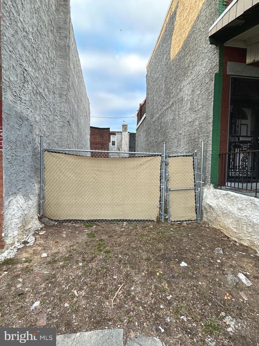 Low-priced vacant lot in a rapidly improving North Philadelphia location with strong investment upside. Ideal for new construction or buy-and-hold, surrounded by active development and rehabs. Convenient to major transit, Temple University Hospital, and nearby residential projects driving continued neighborhood growth. Suitable for single-family development, with STRONG POTENTIAL FOR MULTI_FAMILY ZONING VARIANCE given the surrounding commercial and multi-unit properties. A high-upside opportunity in an area seeing sustained revitalization — act quickly. Agent has financial interest.
