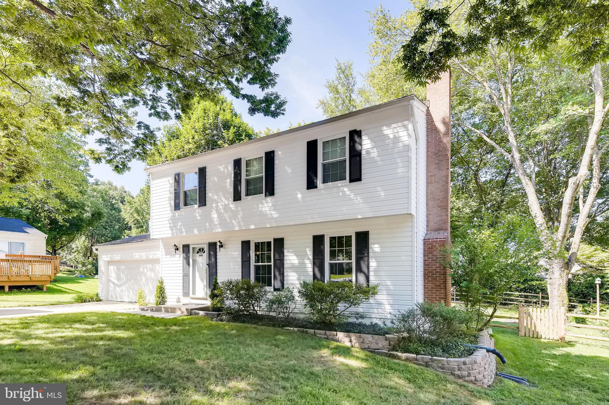Come home to this quiet cul-de-sac oasis and enjoy this turnkey home. The spacious kitchen will quickly become the heart of this home as is flows from kitchen to dining room, to outdoor spaces with ease. Be wowed by the freshly renovated and expanded master bathroom, and spacious bedrooms. Or, just relax in the fully finished "PUB STYLE" basement. 2014-High-efficiency Windows installed 2015-Master Bathroom enlarged and updatedUpstairs Guest Bathroom relocated and updatedCeiling fans and light fixtures installed in every bedroom 2016-Basement gutted and remodeled adding bath and high-end wood finishesNew subpanel installed in basementSplit-rail fence installedReverse Osmosis water filtration system and water softener installed 2017-Kitchen updated to slate tile floor and backsplashHardwood floors expanded and refinished throughout main floor 2018-Kitchen remodeled to expand slate tile floor, added additional cabinetry, and incorporated island into designAdded Crown Molding on main level 2019-Added large Master walk-in closet and guest bedroom walk-in closetNew roof installedNew carpet installed