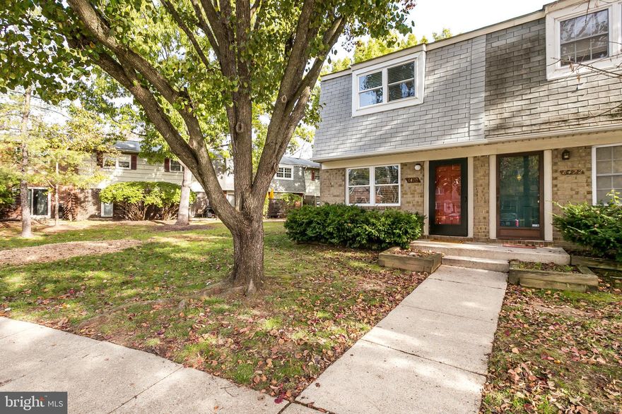 Sussex Square End of Group Townhome- Features 3 bedrooms and 1 bath. The home is move-in ready condition with fresh paint throughout. Spacious kitchen offers stainless steel appliances and breakfast area. Sliders to private patio that backs to open space with community playground. Also a short walk to the community pool. Monthly condo fee includes water, community pool, and tot lot. Parking space right out front! Excellent commuting location near Rt 97 with shopping center within walking distance.