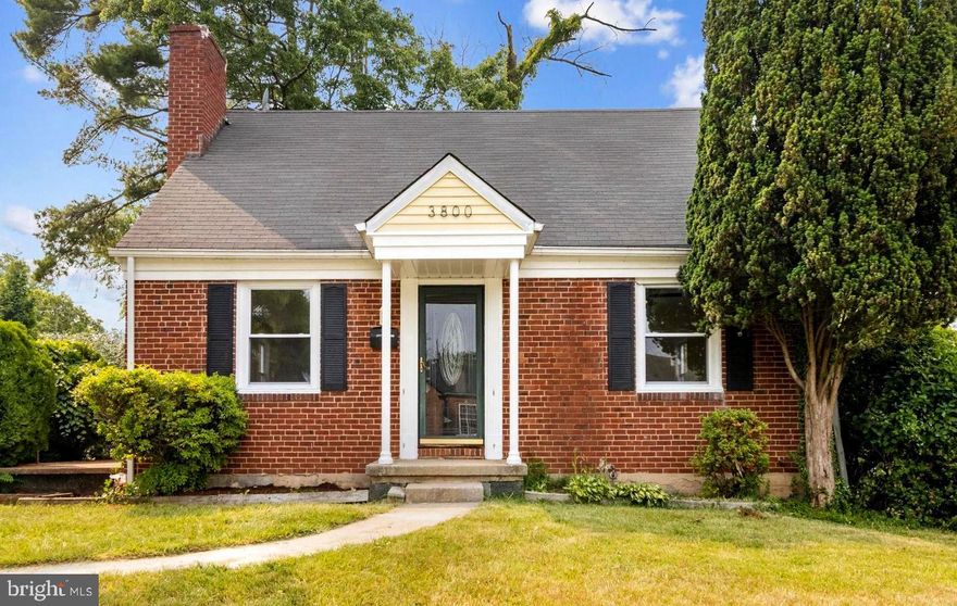 Lovely renovated 4 bed, 2.5 bath cape cod on spacious corner lot in cute and quiet community, conveniently located off of Liberty Road and minutes from the beltway. Luxury vinyl plank flooring throughout the main living areas. Completely remodeled kitchen tastefully done with modern gray cabinets, granite counters, newly tiled floors, and stainless steel appliances. Rear room offers versatility to be a peaceful sunroom sitting area or additional dining space. Easy access to the 1st floor bedroom and fully remodeled full bath on the main level. Upper level has 2 large bedrooms, fully remodeled full bath with double vanity, and bonus room that could be ideal for home office. Basement has been finished to add additional living space including rec room area, another flexible space that could be a fourth bedroom, play area, or workout space, with a newly added half bathroom, and plenty of storage space for a growing household's needs. New windows throughout for added energy efficiency, gas furnace only 6 years old, newer water heater, and fresh paint throughout. Great location in a quiet neighborhood, yet minutes from the amenities along Liberty Road, the beltway, parks, and area schools.