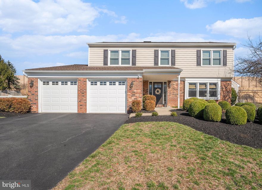 Welcome to this stunning and spacious 4-bedroom, 2.5-bathroom single-family home with a separately accessed in-law suite and loft, perfectly situated on a cul-de-sac in the heart of Plymouth Township. Designed for comfort and convenience, the main home offers an inviting layout, featuring a generously sized living room, formal dining room, and cozy family room, all filled with natural light. The updated kitchen boasts quartz countertops, a breakfast bar, and ample cabinet space, making it perfect for cooking and entertaining. The first floor also includes a convenient laundry area and provides direct access to the fully fenced backyard, where you’ll find an in-ground pool and a Trex deck off the main home, ideal for summer gatherings. A two-car garage and additional driveway parking complete the exterior. Upstairs, the primary suite features a walk-in closet and a private bath, while three additional spacious bedrooms and a full hallway bath provide plenty of room for family and guests. The attached in-law suite is a true bonus, offering its own private entrance, a bright and open living/dining area, a full kitchen, a comfortable bedroom, a full bath, in-unit washer/dryer, and an upper-level loft that can serve as an office, sitting area, or additional sleeping space. With fresh paint throughout, modern upgrades, and easy access to major roadways, shopping, and dining, this home is the perfect blend of style, functionality, and convenience. Don’t miss your chance to make it yours—schedule your tour today