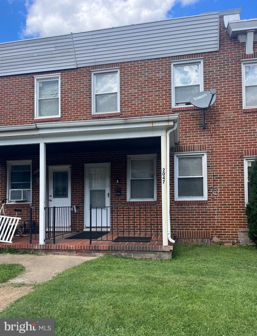 Check out this cute townhome with 3 bedrooms, unfinished basement, yard and much more.  Average condition, close to everything.