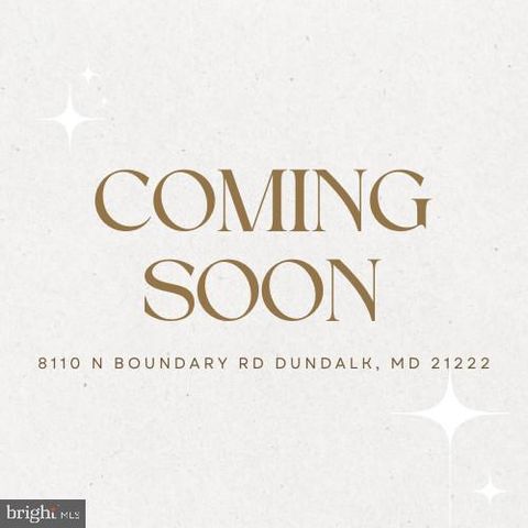 8110 N BOUNDARY ROAD DUNDALK MD 21222