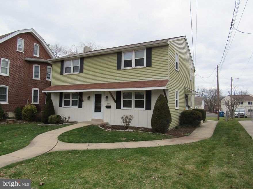 Beautiful first floor 2 bedroom apartment with full basement, entire apartment has been painted and updated, newer appliances in kitchen, newer flooring and carpeting, large eat-in kitchen opens to living room, two spacious bedrooms and a new hall bath, clean basement for storage with washer and dryer in laundry, on street parking and off street parking entrance from alley for two cars,  NON SMOKERS ONLY, NO PETS, Tenant requires strong credit and income,  $1,700 per month plus all utilities, approx utility costs  2024 oil usage of 500 gallons, $60 monthly PPL electric, sewer & water $125 quarterly and trash $114 quarterly, tenant responsible for snow removal,  owner provides lawn care, first, last and one month security deposit at signing of lease. Please call agent for showings