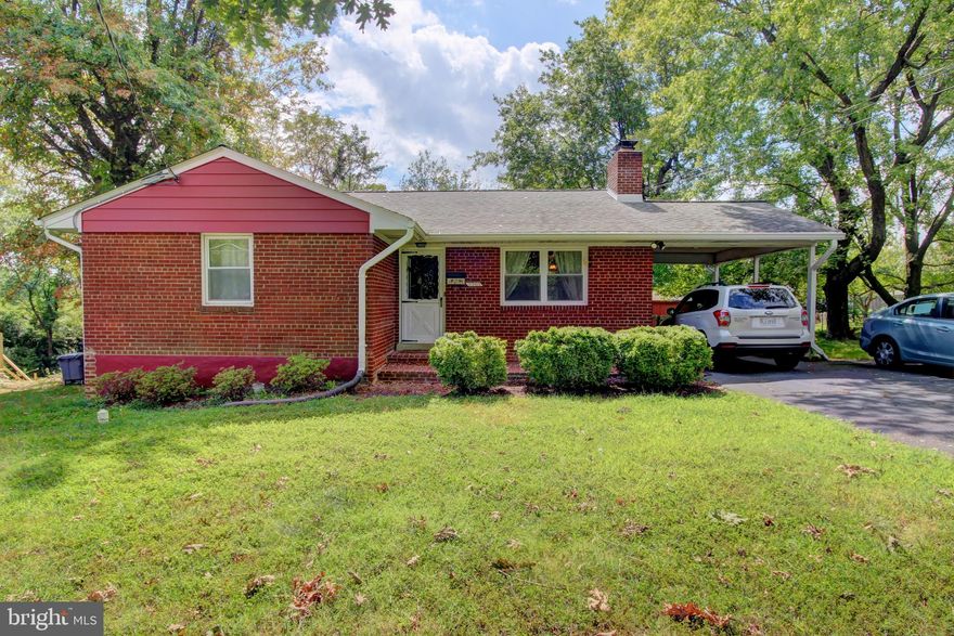 Well-maintained 2 level, 4BR, 2BA Alexandria single family home on 1/4 acre lot*Over 2,000+ sf has mid-century charm throughout*Beautiful hardwood floors main level*Large basement can be 4th bedroom or large rec room with lots of storage & full bath*Large fenced-in backyard with tiered brick patio & custom built brick fireplace*Driveway & attached carport*Prime location*Minutes to beltway, route 1 & Huntington Metro*Easy Commute to Ft. Belvoir or Pentagon! Large Chest in basement can be removed upon request*Available for lease 8.12.22*