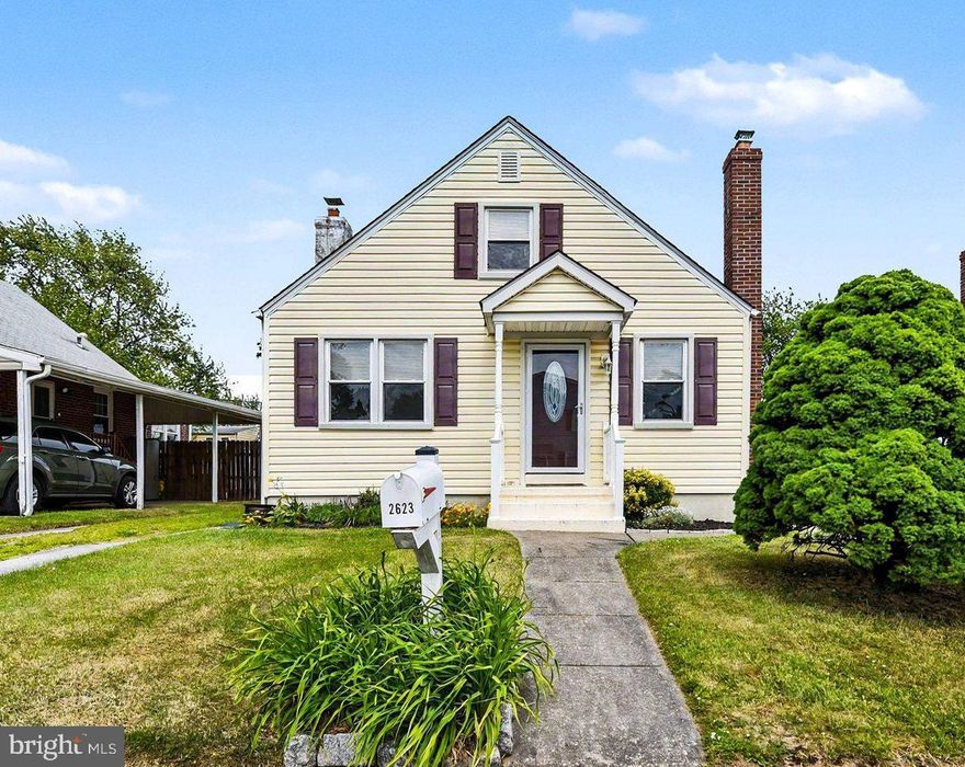 Well maintained Cape Cod with private backyard including a pool, Trex decking and patio ready for your hot tub with a hook up. The backyard has a privacy fence, newer shed and garden. Walk in to an over sized Living Room with newer carpet. Half of this room can be converted back to a 4th Bedroom if desired. Completely renovated Kitchen includes granite counter tops, tile floor, KraftMaid 42" cabinets, stainless steel appliances and plenty of room for a huge island if desired. There is a spacious Bedroom with walk in closet and a Full Bathroom with a glass shower, tile and newer vanity on the main level. Upstairs is the Primary Bedroom with plenty of space, parquet wood floors, a walk in closet and a Primary Bathroom with a Jacuzzi soaking tub, LVP flooring and new vanity & toilet. Walk down to the lower level to a Family Room with a wood stove. The second half of the basement is currently being used as the Third Bedroom. A large Utility Room has the washer and gas dryer and room for a Workshop. Walk up a few steps to a Sun Room with a built in bar and view of the pool. The roof is less than 15 yrs old, pool liner was replaced last season as well as a two yr old pump. Out front has 2 driveways with ample parking for vehicles, boats, rvs, etc.
